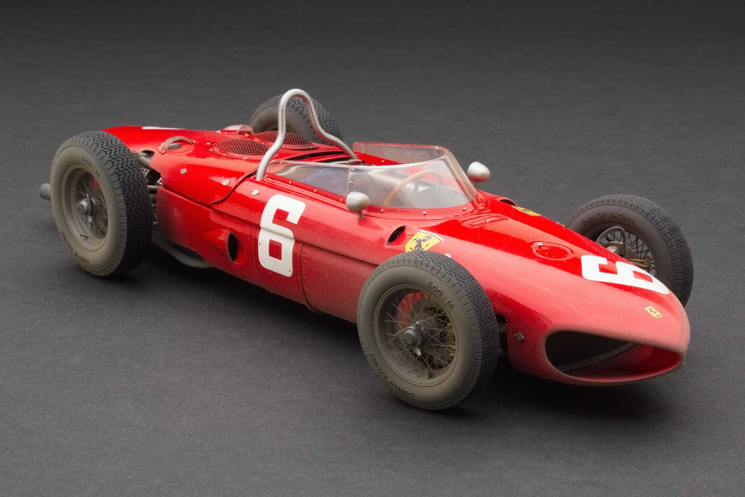 CMR1/18 フェラーリ156 #6 ベルギーGP1961 R.Ginther Amazon.com: CMR - Ferrari 156 F1 Sharknose - Belgium GP 1961