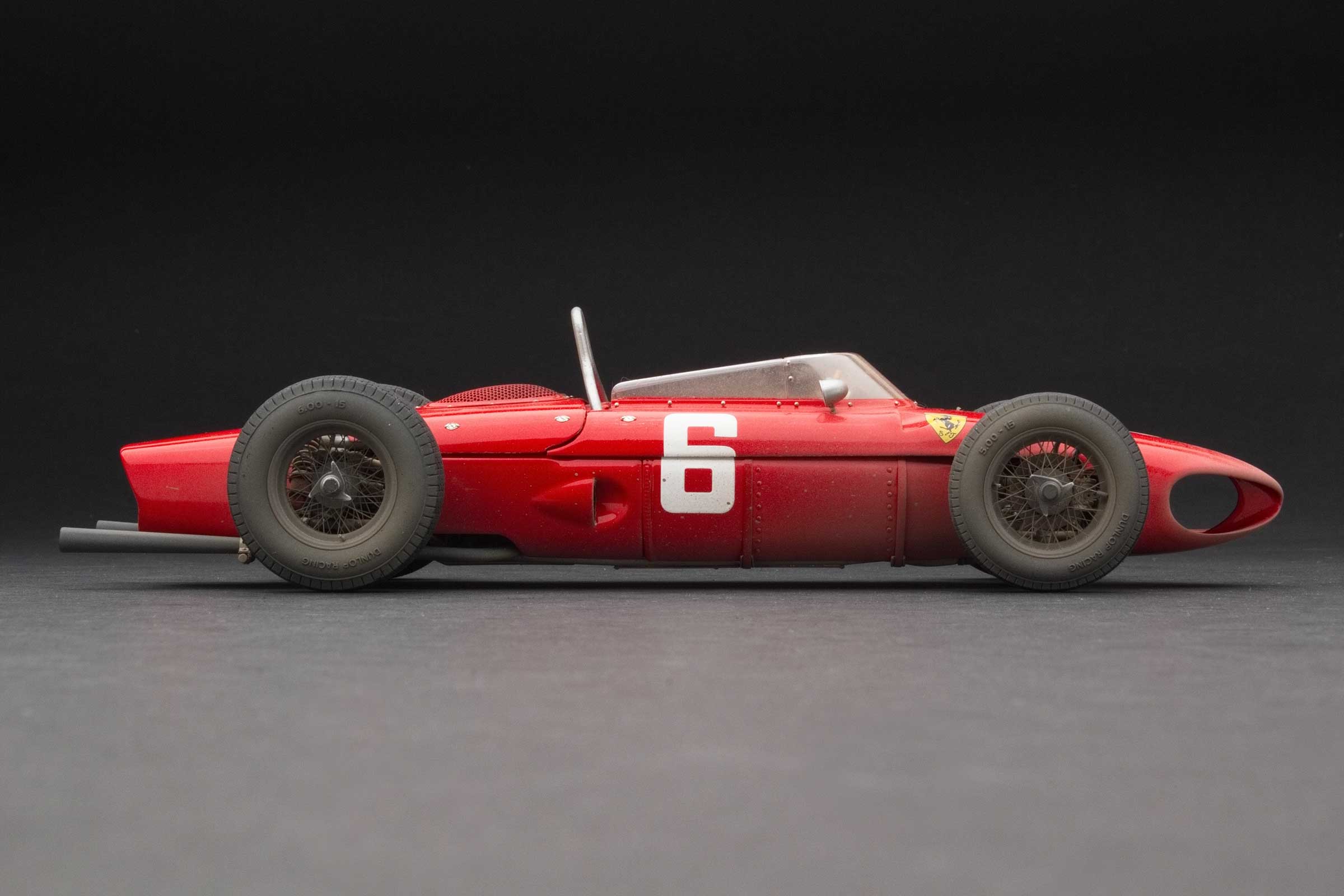 CMR1/18 フェラーリ156 #6 ベルギーGP1961 R.Ginther Exoto | 1961 Exoto Tipo 156/120° F1 'Sharknose' | Third